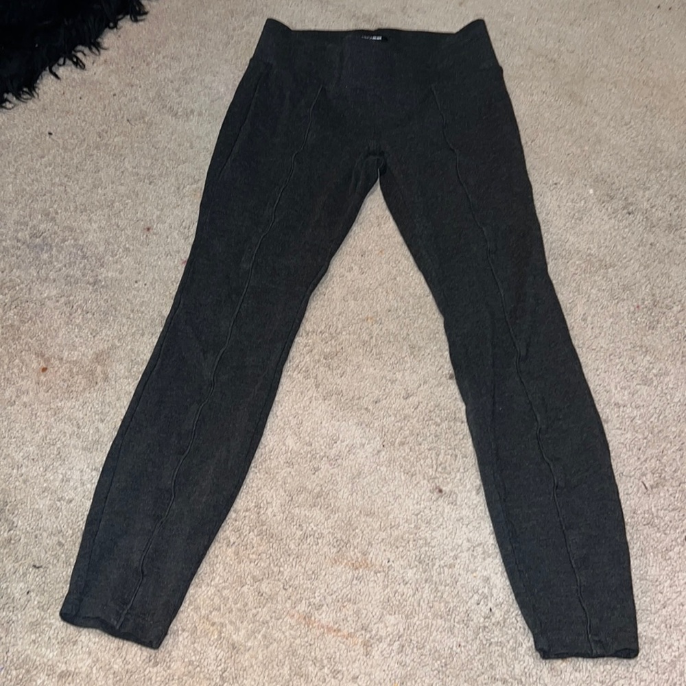 Gray stretch pants. Never worn